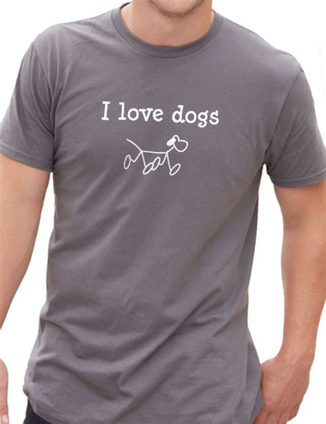 I Love Dogs Shirt - Etsy