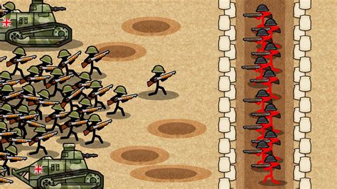 I Made The BEST WW1 Stickman Game EVER! Stickman Trenches