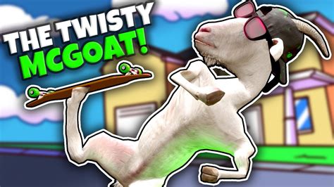 I Pulled Off The TWISTY MCGOAT TRICK in Goat Simulator 3!!