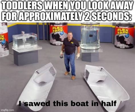 I SAWED THIS BOAT IN HALF #flextape #flexseal #httyd #httyd2 …