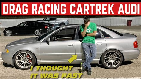 I Took The CarTrek Audi S4 DRAG RACING (And It