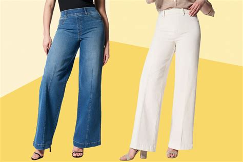 I Tried Spanx’s New Wide-Leg Jeans, and They’re So Comfy and …