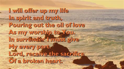 I Will Offer Up My Life (This Thankful Heart) [with lyrics for ...