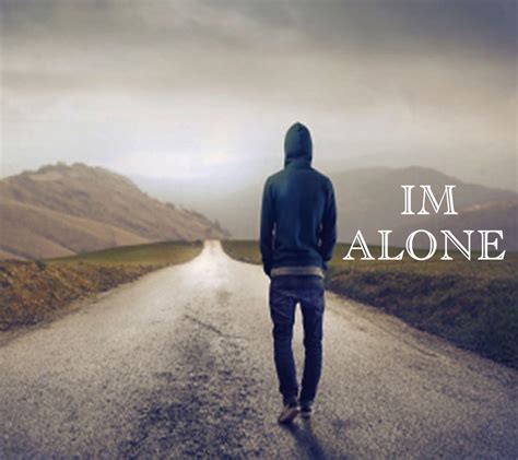 I am alone. In fact, working to be alone, but not feel lonely, is not about downplaying the importance of others at all. It is about raising up how we feel about ourselves. Humans are often referred to as ... 