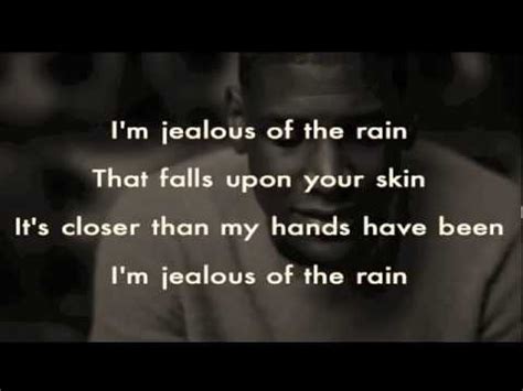 I am jealous of the rain Chords - Chordify