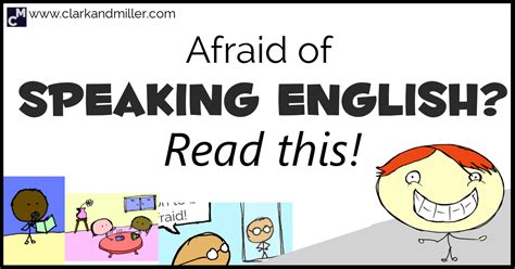 I am learning English, but I’m scared to speak it…