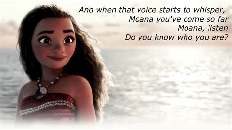 I am moana lyrics. I'm just the girl who loves the island. And the voice of the sea awakes me. And calls me. My father is a great village chief. We are descendants from voyagers. Who went out into the world, and their voice. Is calling me. I've brought us all … 