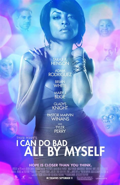 I can do bad all by myself full movie. Tyler Perry's I Can Do Bad All by Myself. 2009 · 1 hr 53 min. PG-13. Comedy · Drama. Taraji P. Henson’s powerful performance anchors this story of a selfish club singer who has to take care … 
