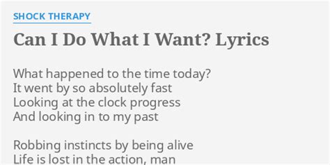 I can do what i want lyrics. Things To Know About I can do what i want lyrics. 