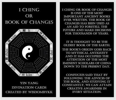 I ching divination guide book of changes. - Regionale wirtschaftliche zusammenarbeit von staaten der dritten welt.