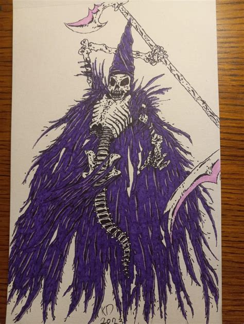 I drew Death : r/deadcells