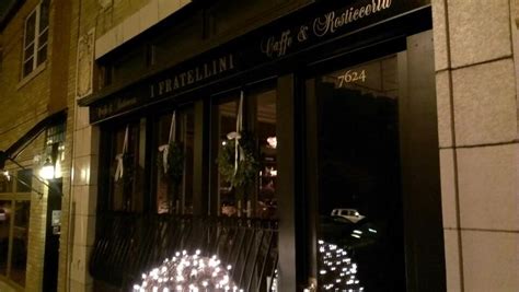I Fratellini: Incredible Atmosphere - Very Friendly and Professional Staff - See 103 traveler reviews, 64 candid photos, and great deals for Saint Louis, MO, at Tripadvisor.. 
