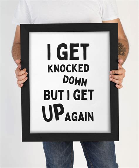 I get knocked down and i get up again. Things To Know About I get knocked down and i get up again. 