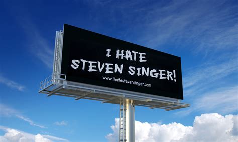 I hate steven singer. One Singer to Another You've heard right! Steven Singer, from Steven Singer Jewelers, is offering the NFL star, Travis Kelce, a $1 million custom real, natural Earth Born Diamond engagement ring if he chooses to propose to the singer, Taylor Swift. Page Six Exclusive Steven Singer told Page Six Exclusively “I recognize 