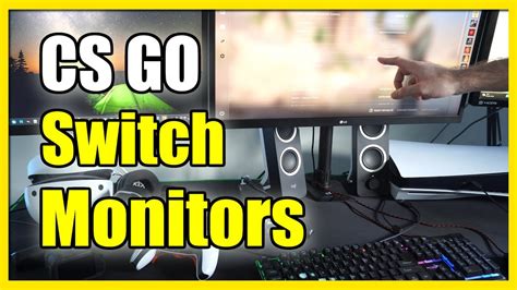 I have 2 monitors. While playing CS:GO, if I flick too fast