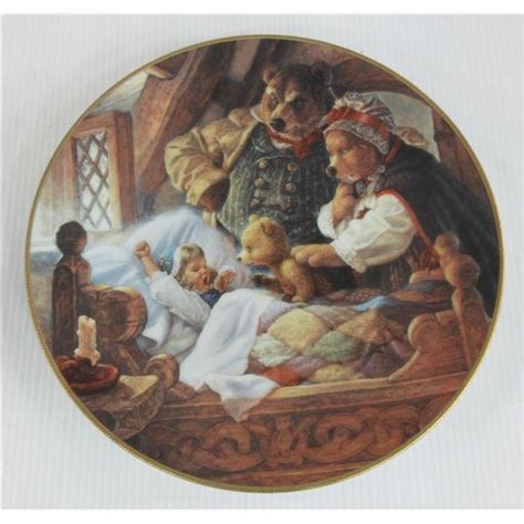 I have a 1991 Knowles Goldilocks and the Three Bears plate…