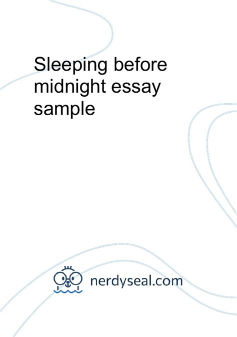 I have an essay due at midnight website. The most common RD deadline is January 1. January 15 is a popular one, too. One big exception to the January deadline involves the schools in the University of California system. The UC application deadline is uniquely early at November 30. There are also some schools with late deadlines in February, March, or April. 
