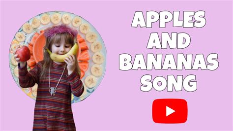 I like to eat apples and bananas song barney. Apples and Bananas by Farmees is a nursery rhymes channel for kindergarten children.These kids songs are great for learning alphabets, numbers, shapes, color... 
