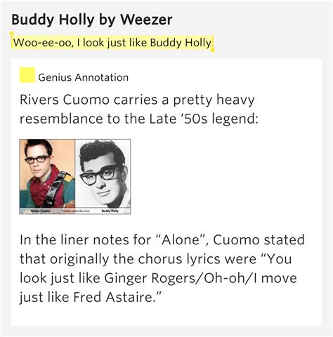 I look just like buddy holly lyrics. Things To Know About I look just like buddy holly lyrics. 