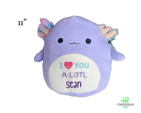 I love you alotl squishmallow. Things To Know About I love you alotl squishmallow. 