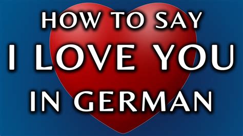 I love you in germany. Things To Know About I love you in germany. 