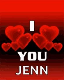 I love you jenny gif. List of episodes. " New York, I Love You XOXO " is the series finale of the American teen drama television series Gossip Girl. The episode serves as the tenth episode of the sixth season and the show's 121st episode overall. Written by Stephanie Savage, and directed by Mark Piznarski, the episode originally aired on The CW in the United States ... 