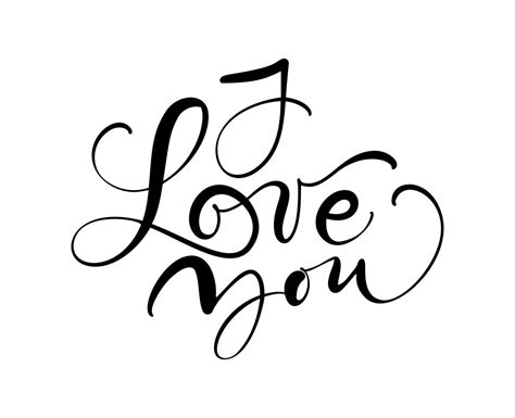 Learn how to beautifully write "I Love You" in curs