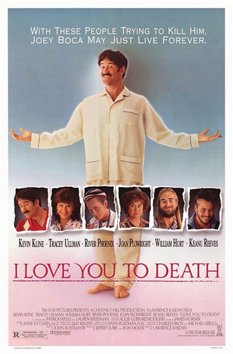 I love you to death. I LOVE YOU TO DEATH Opens July 6 in Cinemas Nationwide! Starring Kiray Celis and Enchong DeeAlso Starring: Janice De Belen, Betong Sumaya, Michelle Vito, Dev... 
