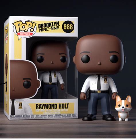 I made a Funko Pop of Captain Holt from Brooklyn Nine …