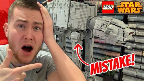 I made a HUGE MISTAKE with my UCS AT-AT!! #shorts - YouTube