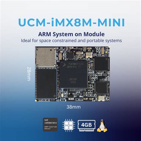 I mx8m mini som. MX8M Mini SOM i. MX8M Mini System-on-Module ARM SoM starting from $53 Hig...
