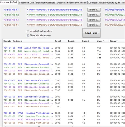 I need the SCCM Module AS Built Data for My Ford Fusion ...