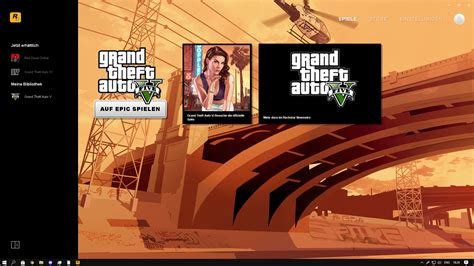 I own GTA V on Epic Games, but Rockstar Launcher …