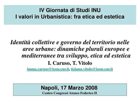 I valori in urbanistica fra etica ed estetica. - Answers to investigations manual weather studies.
