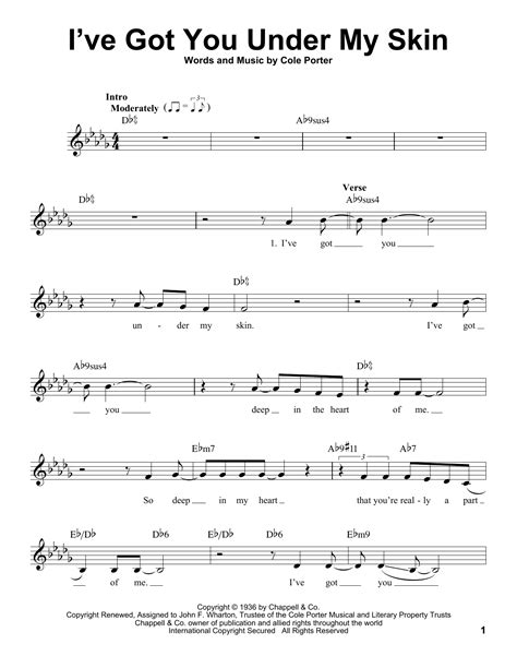 I ve got you under my skin sheet music. - Jungle drum n bass a guide to applying today s.
