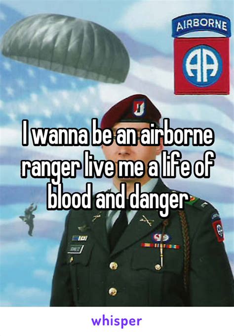 I wanna be a airborne ranger. ANDREW You ask me one more question and. I'm beating the shit out of you! BRIAN Sorry... 