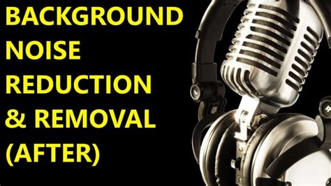 I will remove background noise from your audio or video file - Fiverr.com