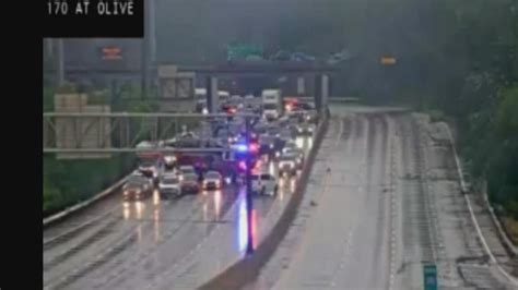 I-170 closed in Olivette as crews respond to storm damage