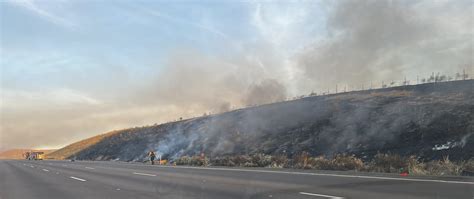 I-580 fires near Altamont could be arson incidents, CHP says