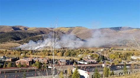 I-70 closed for wildfire in Eagle County