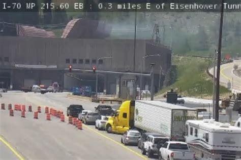 I-70 partially reopens after vehicle fire at Eisenhower-Johnson tunnels