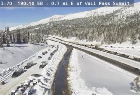 I-70 westbound reopened at Vail Pass Summit