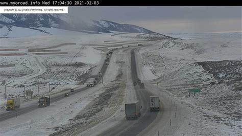 I-80 weather in wyoming. >>> Get any help from a live AI Agent in real time along I-80. I-80 weather conditions Wyoming. 2024-01-19 Roadnow 