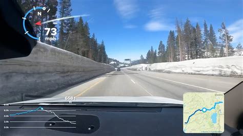 Hwy 80 at Donner Summit. . Route: I-80. Soda Springs, 