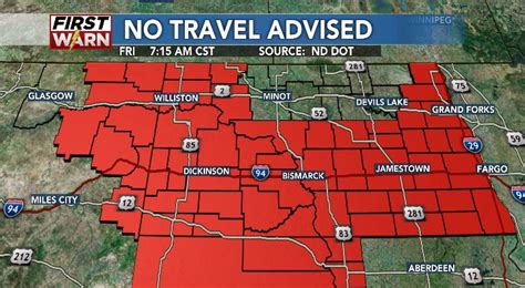 I-94 closed from Glendive, MT to Jamestown - kfyrtv.com