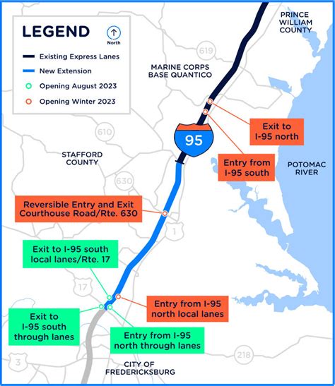 I-95 express lane extension expected to reduce congestion between northern and southern Virginia