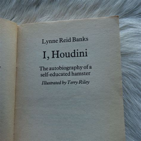 Full Download I Houdini By Lynne Reid Banks