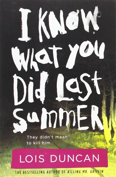 Read I Know What You Did Last Summer By Lois Duncan