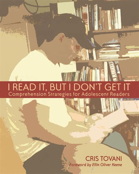 Full Download I Read It But I Dont Get It Comprehension Strategies For Adolescent Readers By Cris Tovani