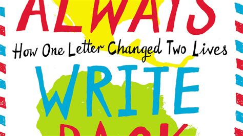 Read Online I Will Always Write Back How One Letter Changed Two Lives By Caitlin Alifirenka